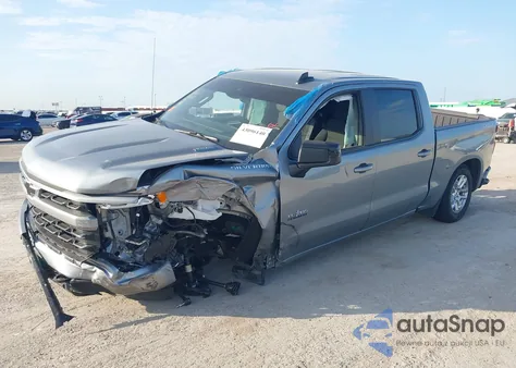 2025 Chevrolet Silverado K1500 Rst из США, поврежденный, VIN 1GCPKEEK4SZ195163